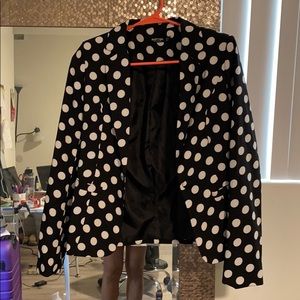 NASTY GAL POLKA DOT BLAZER